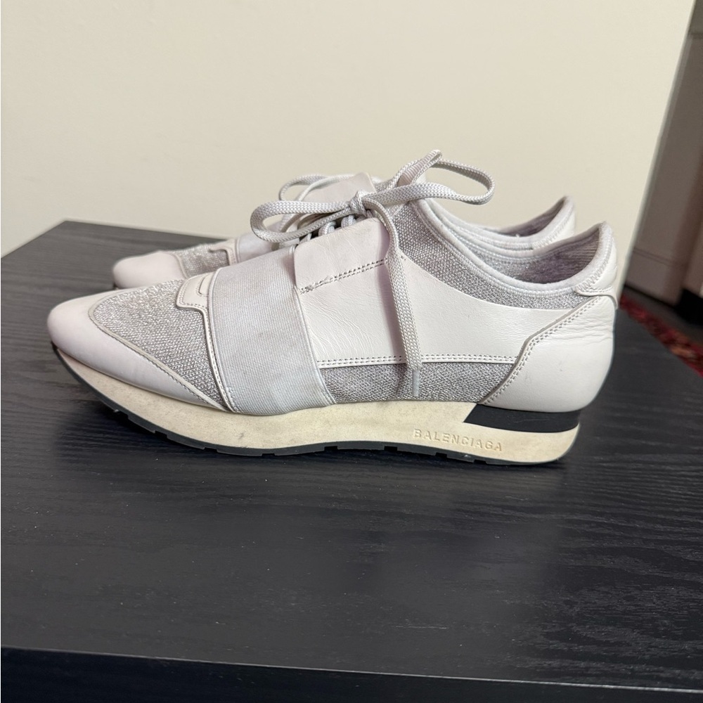 Balenciaga 2024 Race Runner Sport Sneakers Neoprene Mesh Sneakers 39 9 - Picture 4 of 10